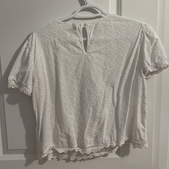 Broderie anglaise tee - Picture 3 of 3